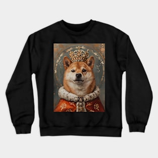 Shiba Inu The King Crewneck Sweatshirt